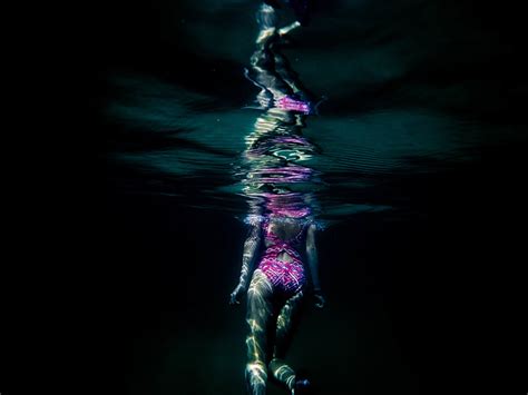 Free Photo Woman Wearing Pink Bikini Nature Water Ocean Hippopx