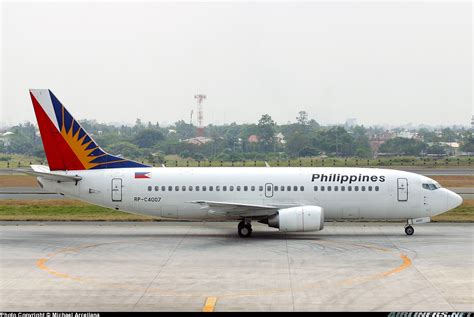 Boeing 737 332 Philippine Airlines Aviation Photo 0809165