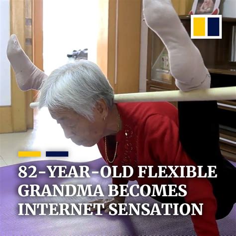 82 year old flexible grandma becomes internet sensation she s more flexible than someone one
