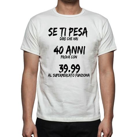 T Shirt Uomo Frase Divertente No Happiness Idea Regalo Compleann0 40