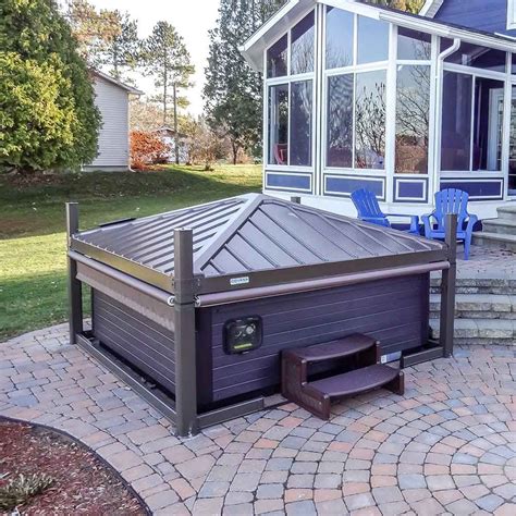 Hot Tub Gazebo Hot Tub Backyard Backyard Oasis Hot Tub Privacy Pool