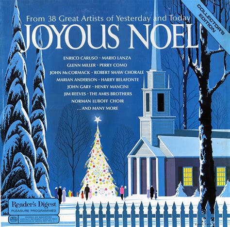 Readers Digest Joyous Noel 4 Record Set For The Price Of 2 Rda57a