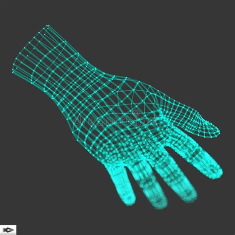 Human Arm Human Hand Model Hand Scanning View Of Human Hand 3d