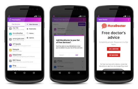 The free of cost app has been presented. Facebook may bring zero-rated "Free Basics" app to ...