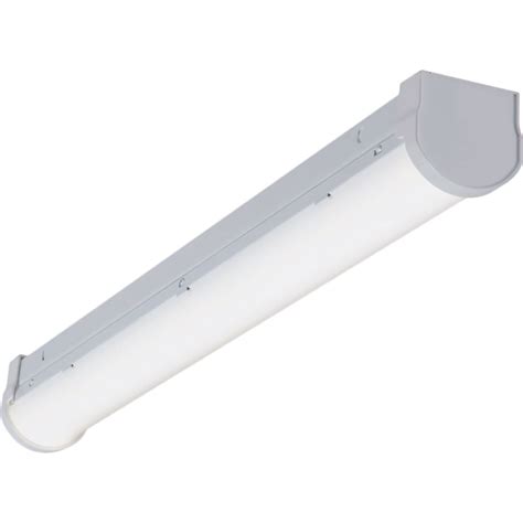 Metalux 2 Ft Linear White Integrated Led Ceiling Strip Light With 2000