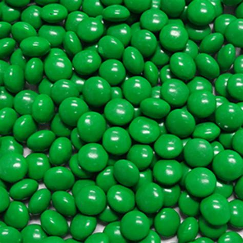 Dark Green Mint Chocolate Lentils Only Kosher Candy