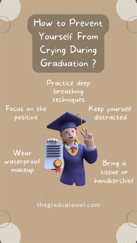 How To Prevent Yourself From Crying During Graduation
