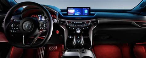Explore The 2021 Acura Tlx Interior Features Findlay Acura