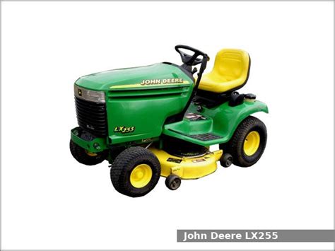 John Deere Lx255 Lawn Tractor Review And Specs Tractor Specs
