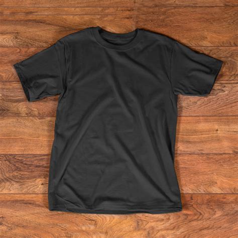 T Shirt Black Mockup Template For Free Download On Pngtree