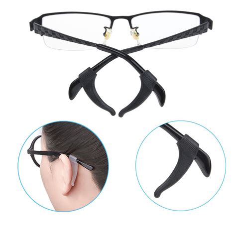 us 3 00 smarttop anti slip eyeglass ear grips hook comfortable silicone elastic eyeglasses