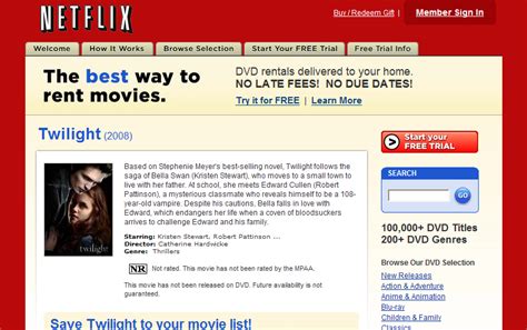 Our best movies on netflix list includes over 85 choices that range from hidden gems to comedies to superhero movies and beyond. Twilight on Netflix.com - Twilight Series Theories