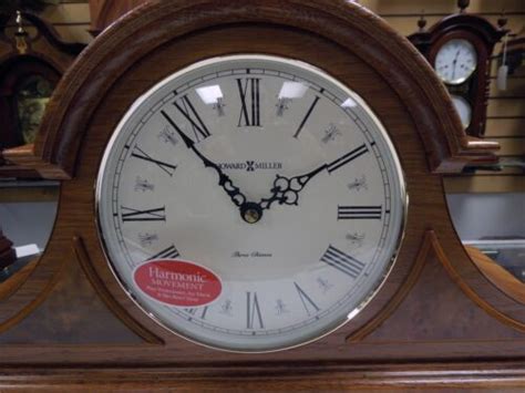 635 106 The Burton A Mantel Clock By Howard Miller Clock Company