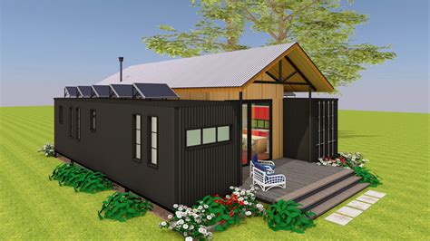 Shipping Container Farmhouse House Design Floor Plans