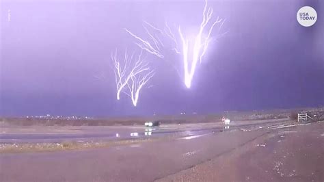 Storm Chaser Dan Robinson Captured Slow Motion Footage Of Rare Upside