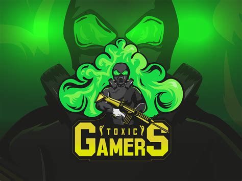 Toxic Gamer Esport Mascot Logo Design 10803010 Vector Art At Vecteezy