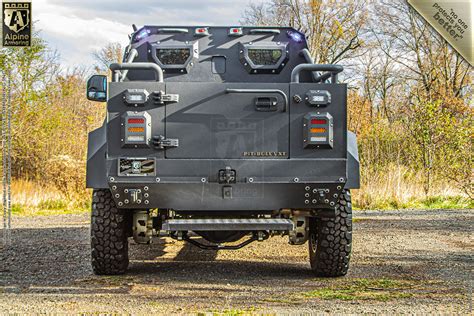 Armored Swat Truck 50 Cal Protection Pit Bull® Vxt Alpine Armoring