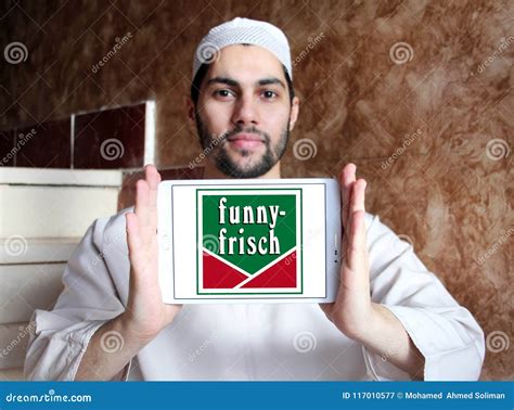 funny frisch potato crisps brand logo editorial photography image of motto commercial 117010577