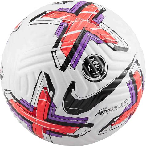 Nike Premier League Flight Official Match Soccer Ball White And Bright