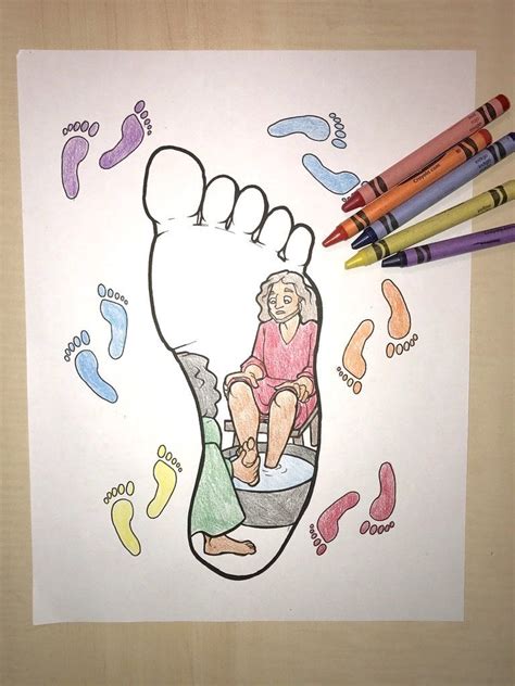 Click the jesus washing the disciples feet coloring pages to view printable version or color it online (compatible with ipad and android tablets). Jesus Washes His Disciples Feet Coloring Page | Bible ...