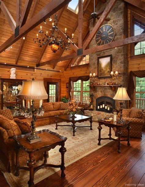 48 Rustic Log Cabin Homes Design Ideas Log Home Living Rustic House