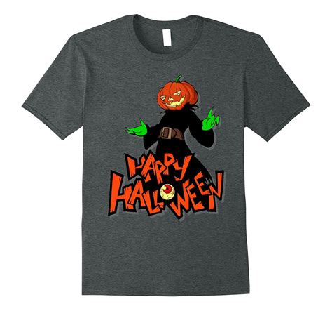 Happy Halloween Scary Pumpkin Head T Shirt Cl Colamaga