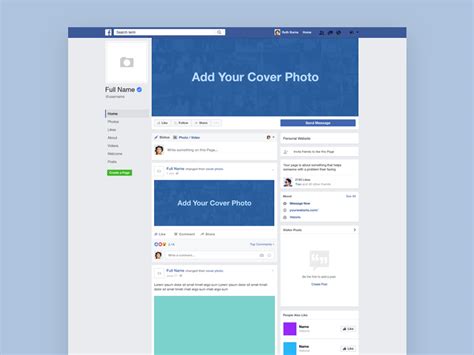 Free 5323 Facebook Mockup Template Free Yellowimages Mockups