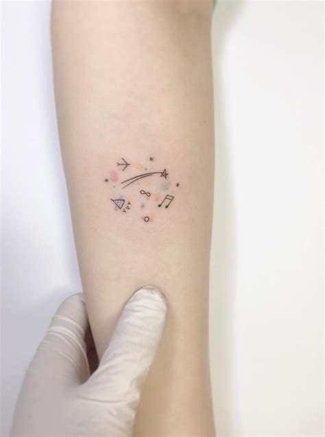 Fresh small alien tattoo design on ankle of 2019 man. 32 Small Tattoo Ideas for Women | Crestfox