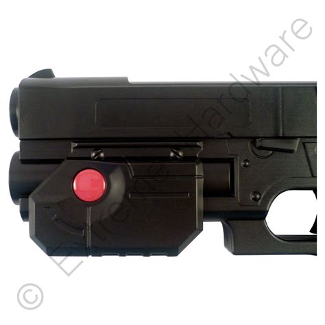 Ultimarc Aimtrak Black Arcade Recoil Light Gun And Side Holster Lcd Crt