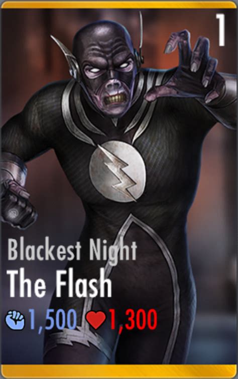 The Flashblackest Night Injustice Mobile Wiki Fandom