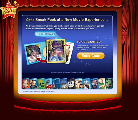Disney movie rewards promo codes. Disney Movie Rewards