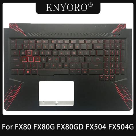 Gamer Backlit Us Keyboard Replacement For Asus Tuf Gaming Fx80 Fx80g