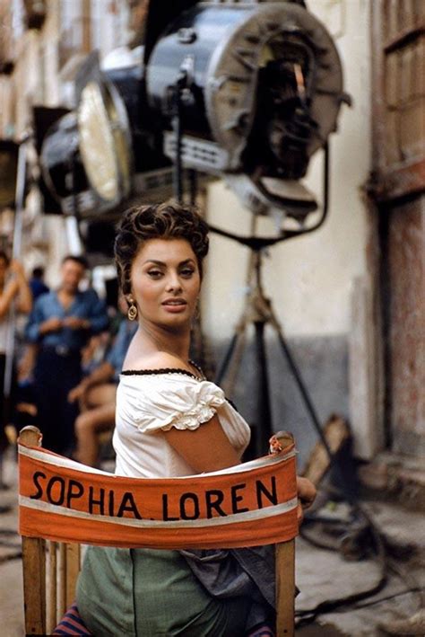 Pinup Poses Of Sophia Loren Rome Italy 1955 Sophia Loren Sophia