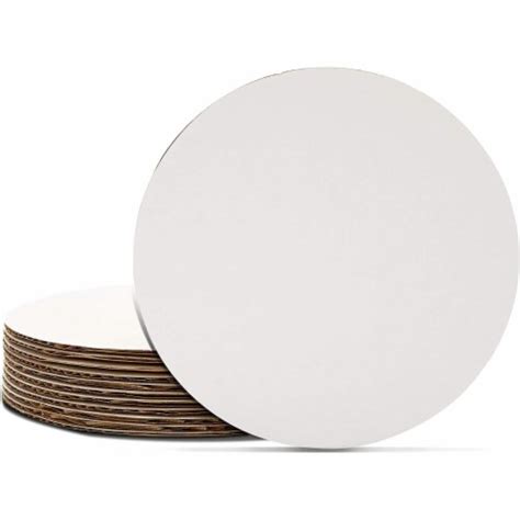 12 Pack Round Cake Boards Cardboard Cake Circle Bases 6 Inches