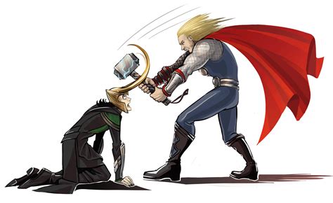 Loki And Thor Laptop Wallpaper Thor And Loki Wallpaper