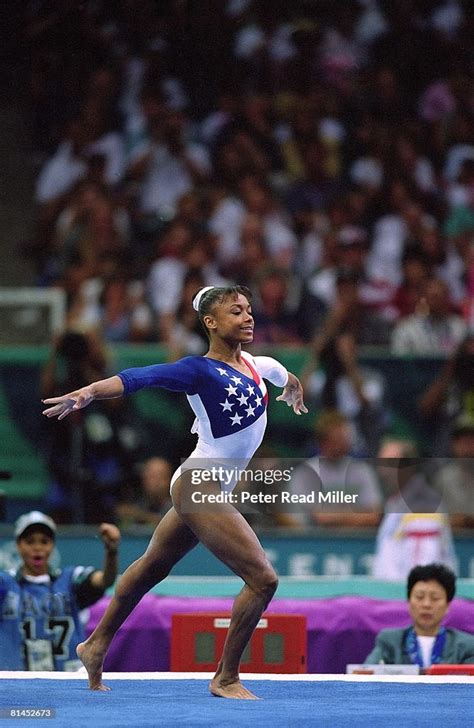 Summer Olympics Usa Dominique Dawes In Floor Exercise Action During News Photo Getty Images