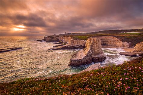 Bilder Von Kalifornien Vereinigte Staaten Santa Cruz Natur Felsen