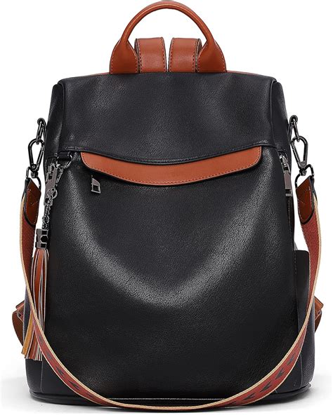 Telena Backpack Purse For Women Pu Leather Anti Theft