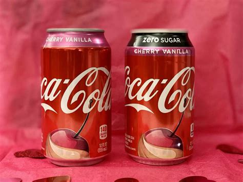 Coca Cola Cherry Vanilla Coke New Flavor Combination Coming To Stores
