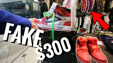 Fake Sneakers For 300 In Chinese Black Market Youtube
