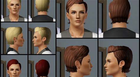 The Sims 3 Store Hair Showroom Slick