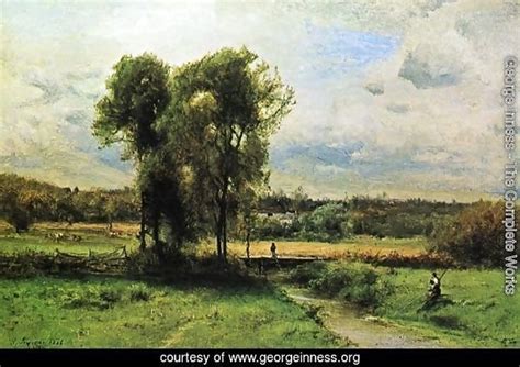 George Inness The Complete Works Landscape With Figures