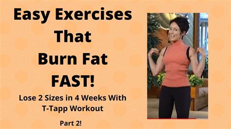 Easy Exercises That Burn Fat Fast Part 2 Youtube
