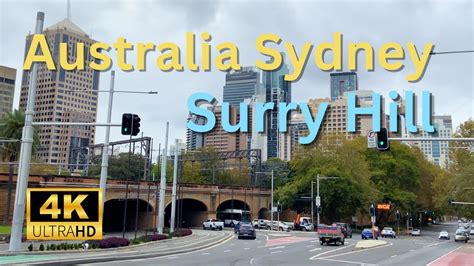4K WalkWalking Around Surry Hill In Sydney Australia 2023 YouTube