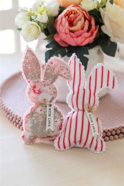 Easy Sew Easter Bunnies Easter Crafts Easter Craft Decorations