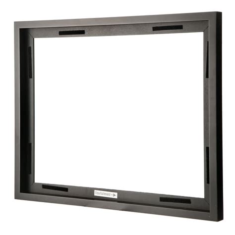 Mcs Black Wood Canvas Floating Frame 16 X 20 Inches