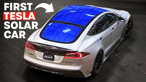Teslas Insane Plan To Create Solar Powered Cars Youtube