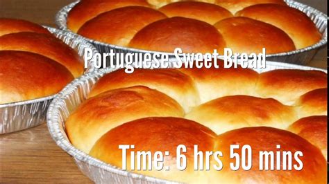 Portuguese Sweet Bread Recipe Youtube