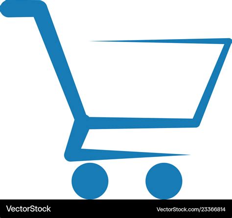 Shopping Cart Graphic Icon Design Template Vector Image