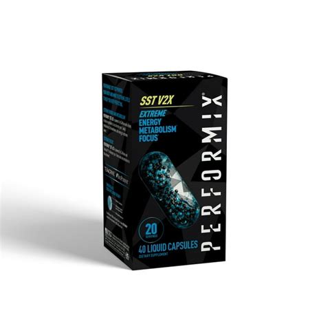 Performix Sst V2x Extreme Thermogenic Fat Burner Metabolism And Energy